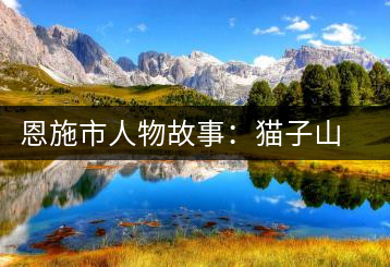 恩施市人物故事:貓子山上種茶人