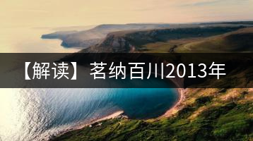 【解讀】茗納百川2013年三年陳(熟)