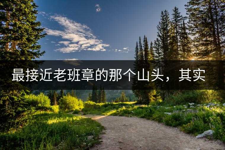 最接近老班章的那個山頭，其實叫做曼新竜