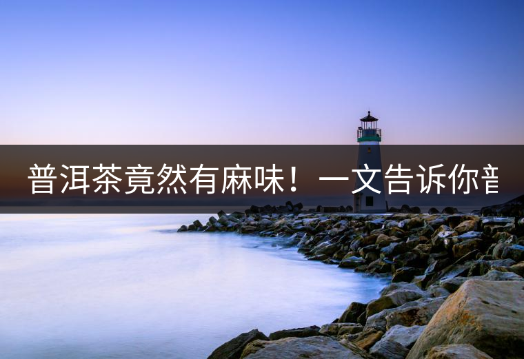 普洱茶竟然有麻味！一文告訴你普洱茶出現(xiàn)麻味的7個(gè)原因！