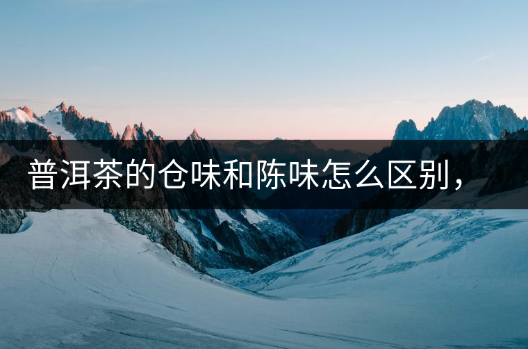 普洱茶的倉(cāng)味和陳味怎么區(qū)別，如何避免？