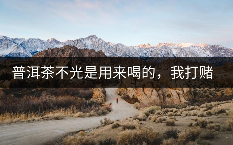 普洱茶不光是用來喝的，我打賭你第一條就不知道！