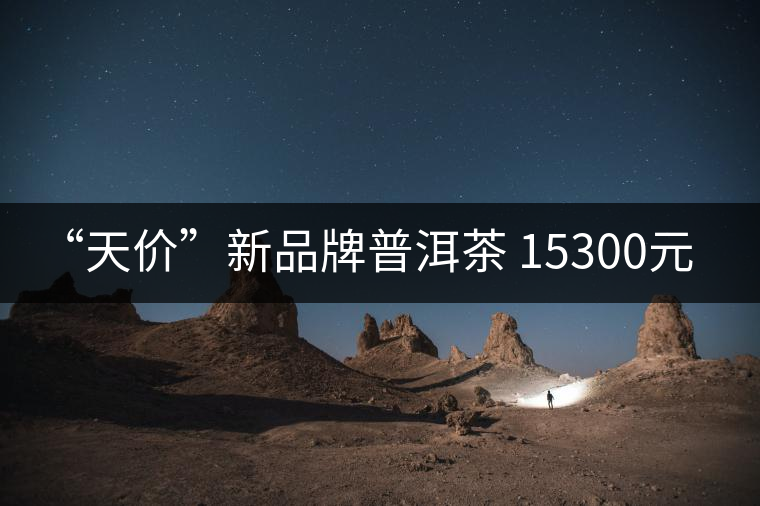 “天價(jià)”新品牌普洱茶 15300元/餅！
