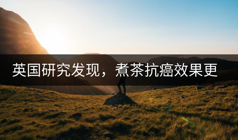 英國研究發(fā)現(xiàn)，煮茶抗癌效果更明顯