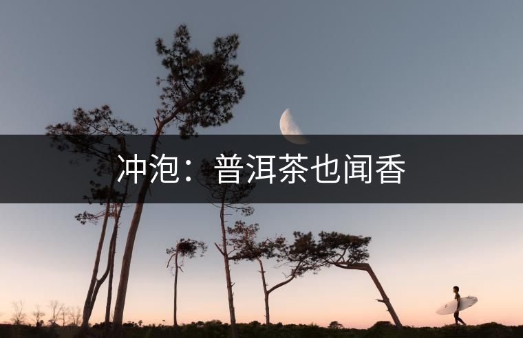 沖泡：普洱茶也聞香