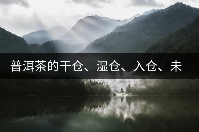 普洱茶的干倉、濕倉、入倉、未入倉及辨識區(qū)分