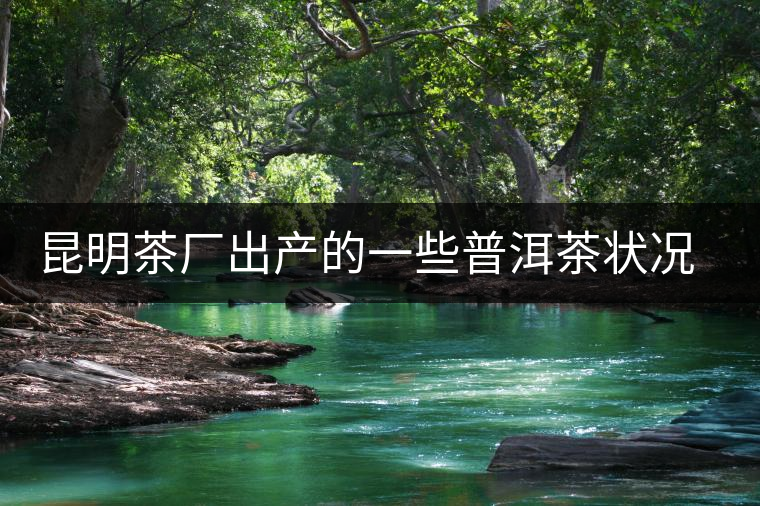 昆明茶廠出產(chǎn)的一些普洱茶狀況是怎樣？