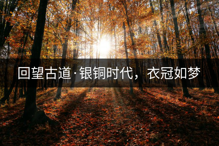 回望古道·銀銅時(shí)代，衣冠如夢