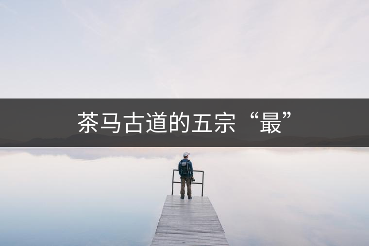 茶馬古道的五宗“最”