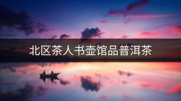 北區(qū)茶人書(shū)壺館品普洱茶