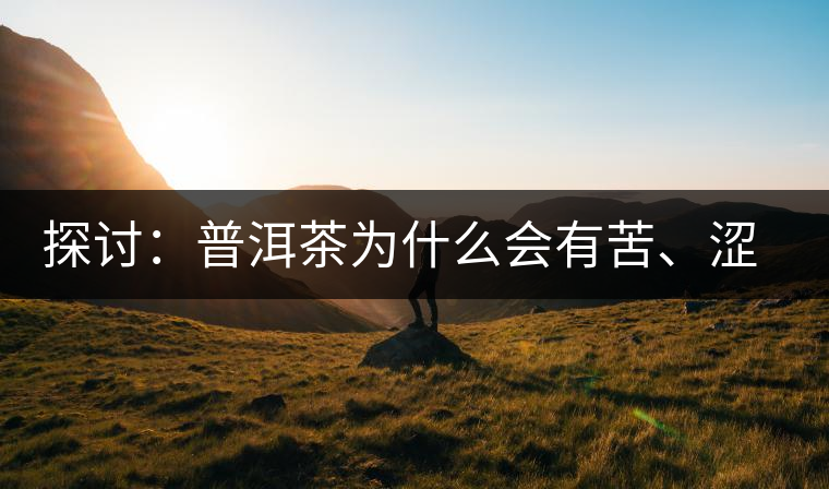探討：普洱茶為什么會(huì)有苦、澀味兒？
