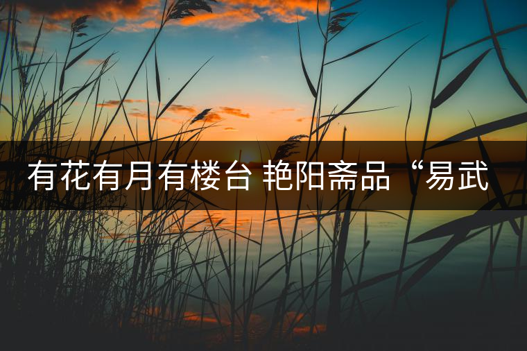 有花有月有樓臺(tái) 艷陽齋品“易武春茶”