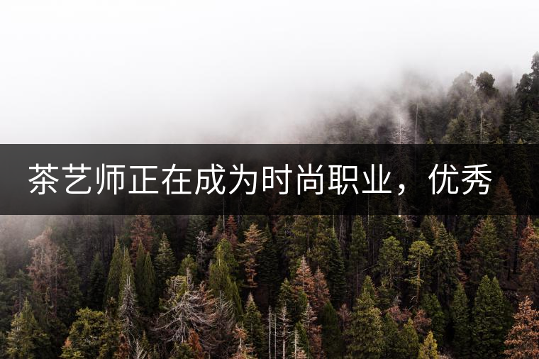 茶藝師正在成為時尚職業(yè)，優(yōu)秀茶藝師月收入可達萬元