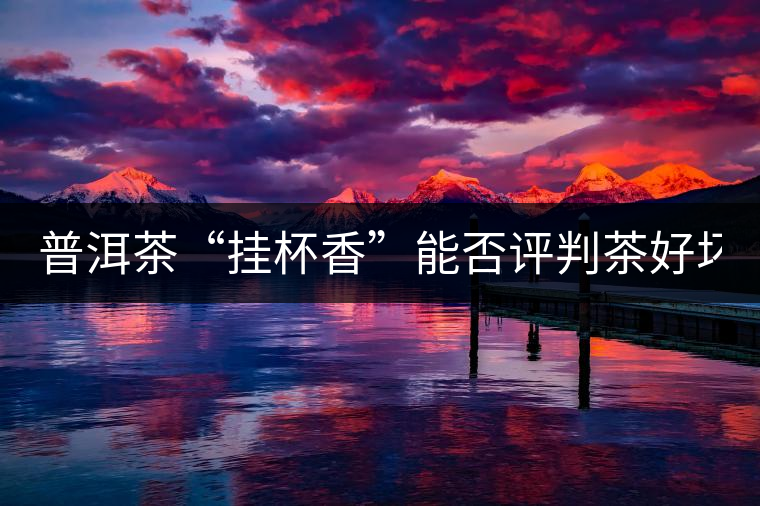 普洱茶“掛杯香”能否評(píng)判茶好壞？