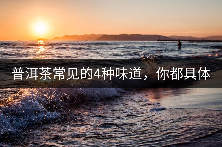 普洱茶常見的4種味道，你都具體了解過嗎？