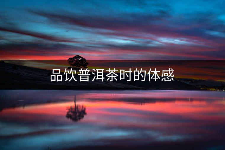 品飲普洱茶時(shí)的體感
