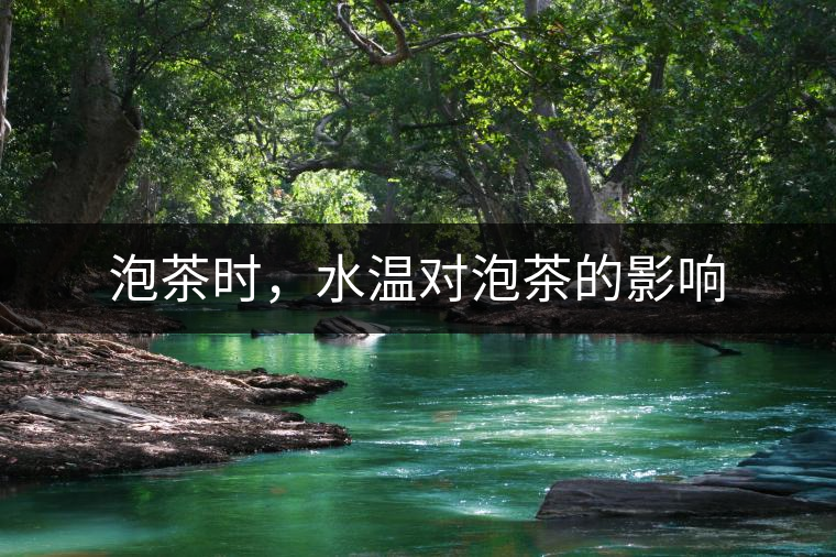 泡茶時(shí)，水溫對(duì)泡茶的影響