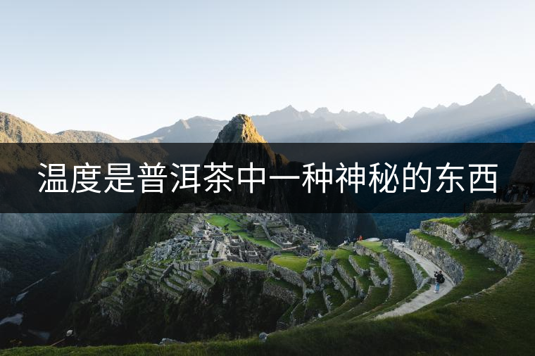 溫度是普洱茶中一種神秘的東西 溫度是普洱茶中一種神秘的東西