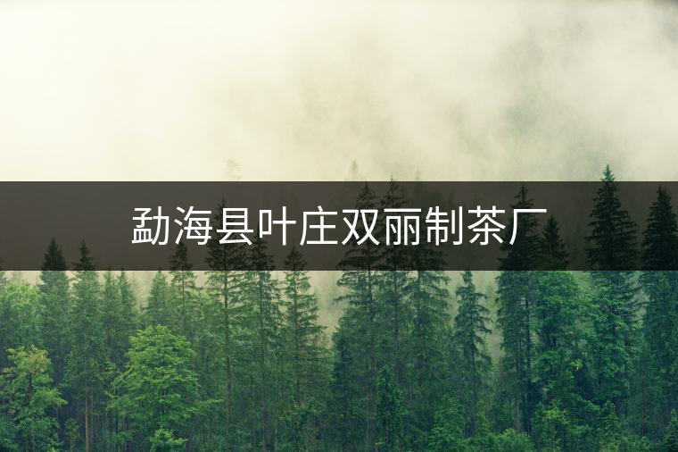 勐海縣葉莊雙麗制茶廠