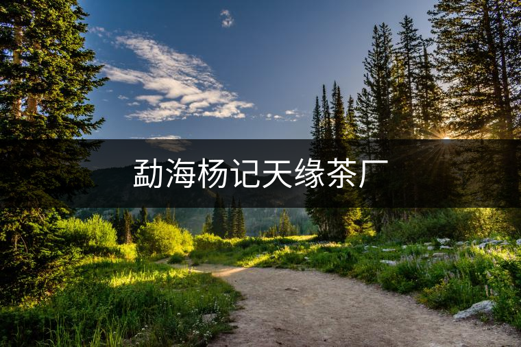 勐海楊記天緣茶廠