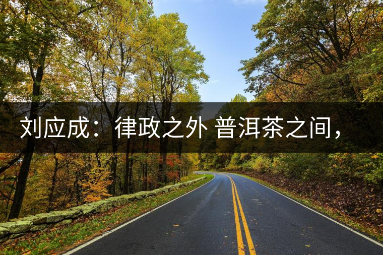 劉應(yīng)成：律政之外 普洱茶之間，在峨毛茶上的三個(gè)首創(chuàng)
