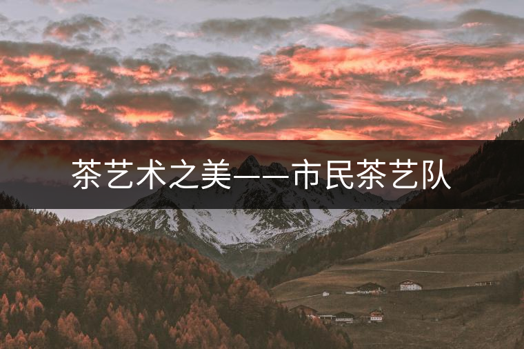 茶藝術(shù)之美——市民茶藝隊(duì) 茶藝術(shù)之美——市民茶藝隊(duì)