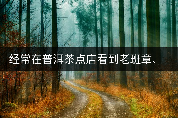 經(jīng)常在普洱茶點店看到老班章、冰島等名氣大的熟茶，它們怎么樣？