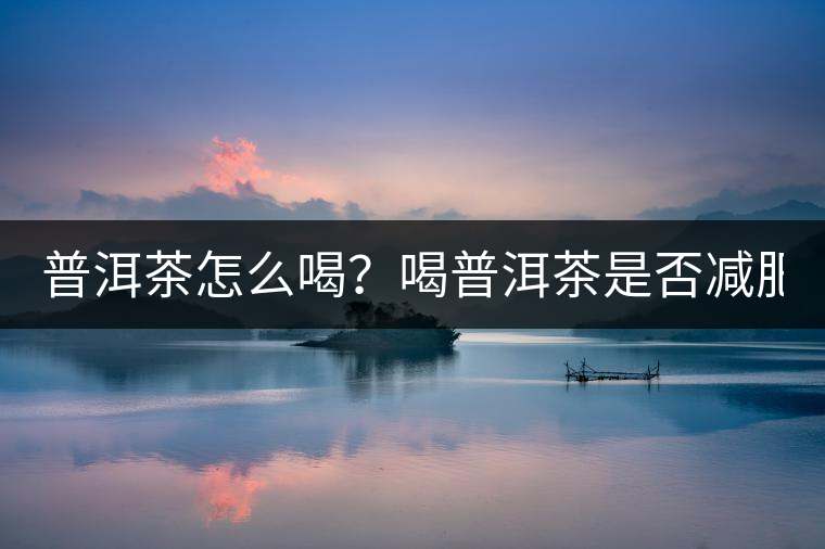 普洱茶怎么喝？喝普洱茶是否減肥？