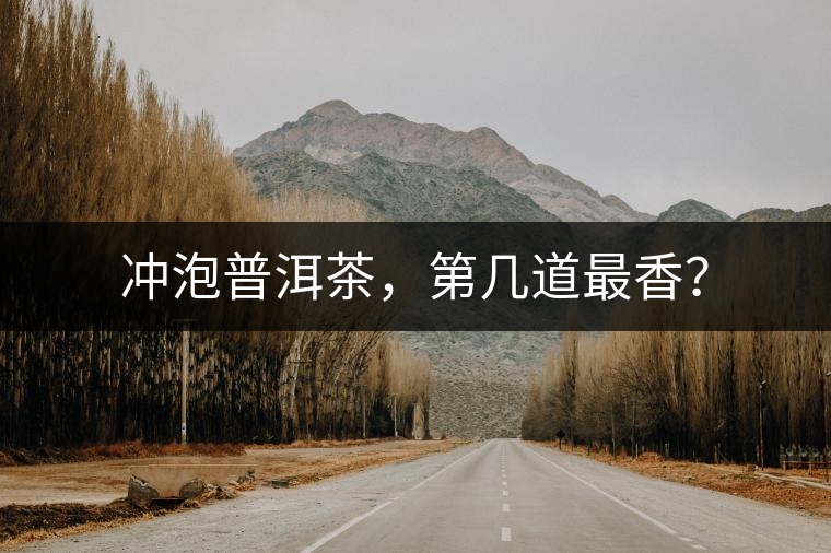 沖泡普洱茶，第幾道最香？