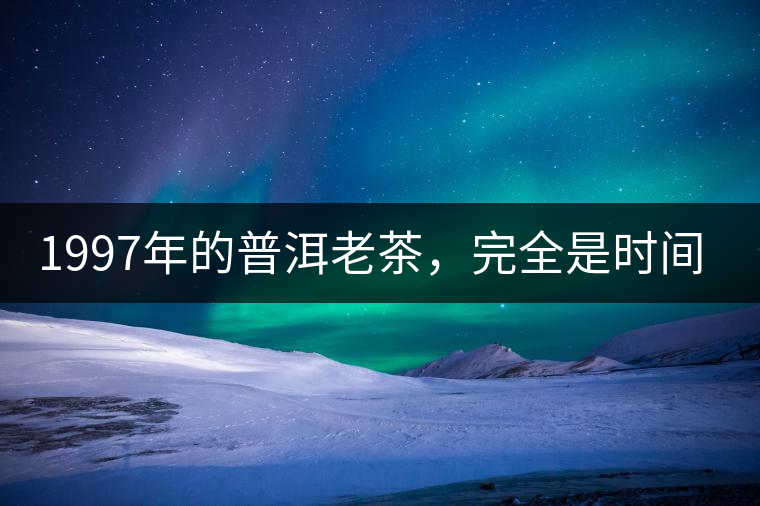 1997年的普洱老茶，完全是時間的味道。