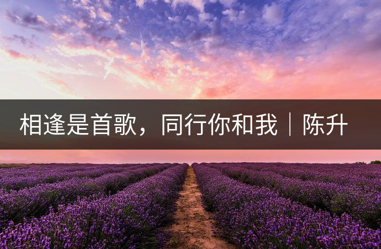 相逢是首歌，同行你和我｜陳升號與大家相約武漢茶博會！