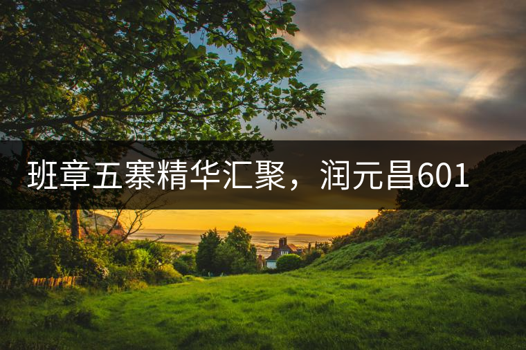 班章五寨精華匯聚，潤(rùn)元昌601班章之春震撼來襲