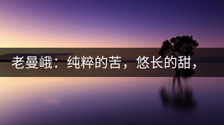 老曼峨：純粹的苦，悠長(zhǎng)的甜，茶之本味也