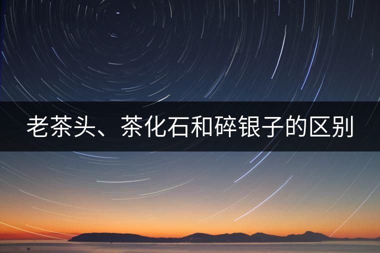老茶頭、茶化石和碎銀子的區(qū)別