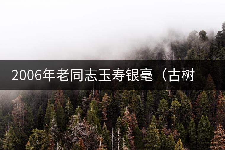 2006年老同志玉壽銀毫(古樹茶)開湯賞析 2006年老同志玉壽銀毫(古樹茶)開湯賞析