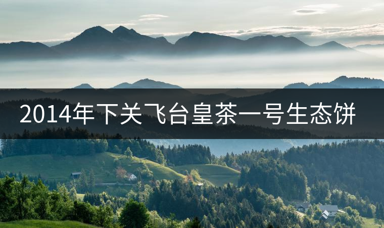 2014年下關飛臺皇茶一號生態(tài)餅品鑒