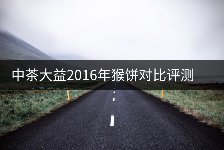 中茶大益2016年猴餅對比評測系列之熟餅