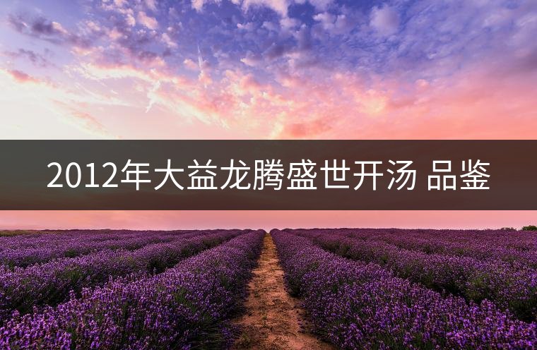 2012年大益龍騰盛世開(kāi)湯 品鑒 2012年大益龍騰盛世開(kāi)湯 品鑒