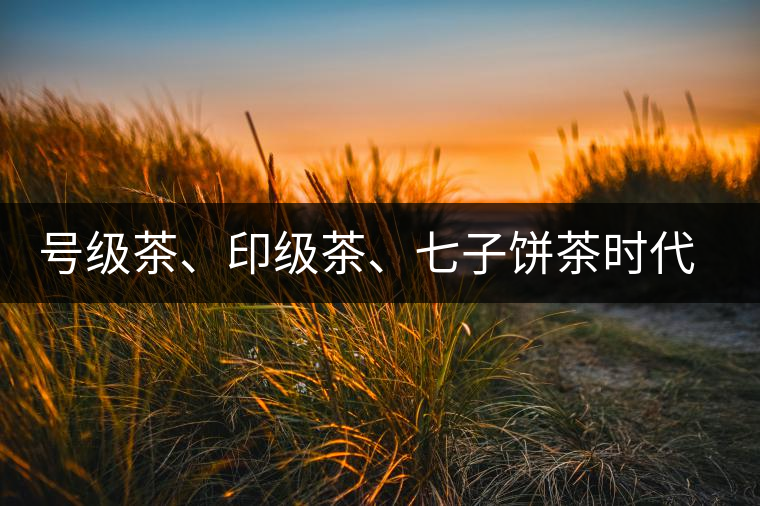 號級茶、印級茶、七子餅茶時代是怎么劃分的？