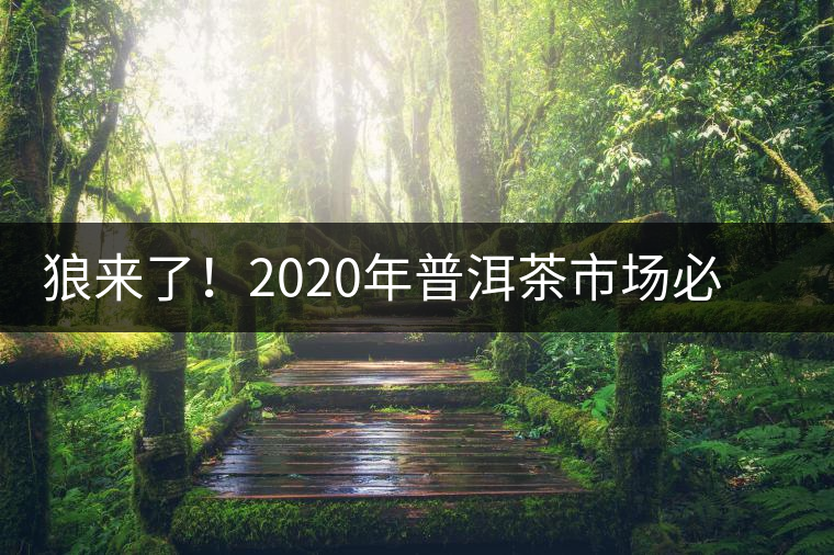 狼來了！2020年普洱茶市場必然變天，早做準備才是王道
