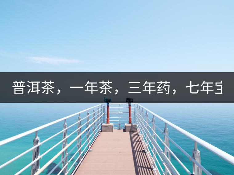 普洱茶，一年茶，三年藥，七年寶2020年為自己存點(diǎn)好茶