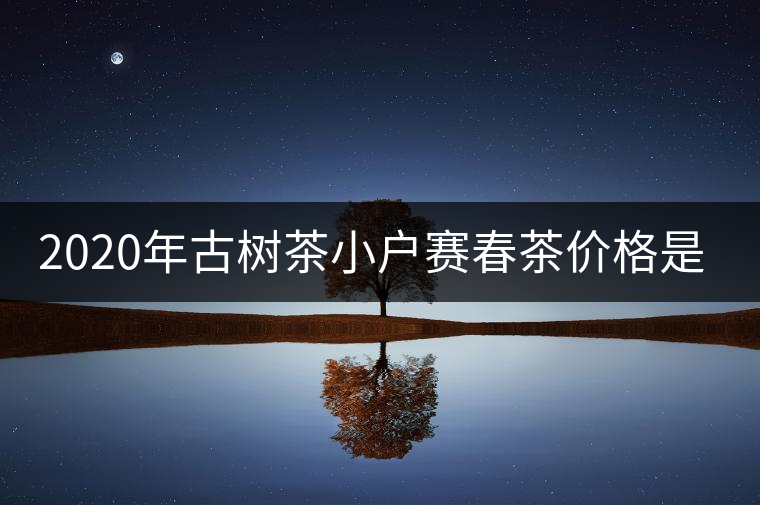 2020年古樹(shù)茶小戶賽春茶價(jià)格是多少？