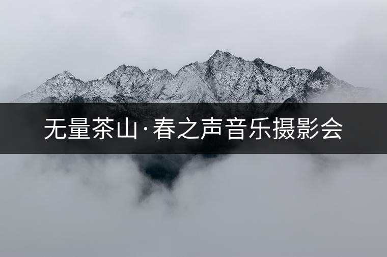 無(wú)量茶山·春之聲音樂(lè)攝影會(huì)