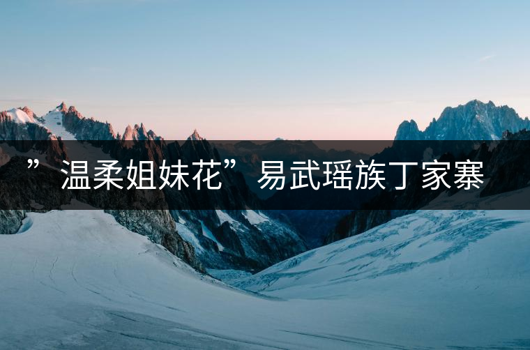 ”溫柔姐妹花”易武瑤族丁家寨、漢族丁家寨介紹