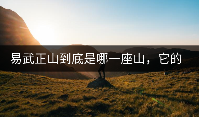 易武正山到底是哪一座山，它的含義你了解嗎？