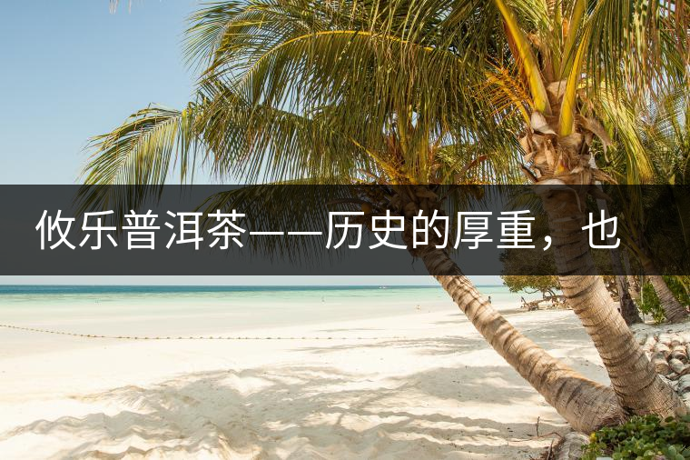 攸樂(lè)普洱茶——?dú)v史的厚重，也藏不住山里的陣陣茶香