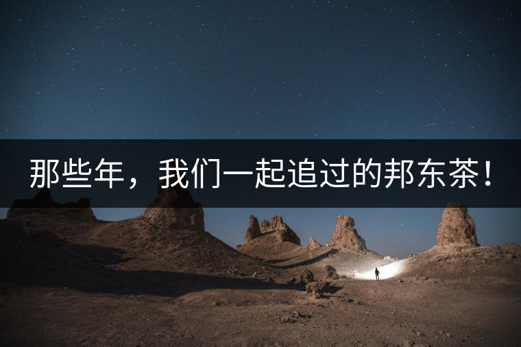 那些年，我們一起追過的邦東茶！