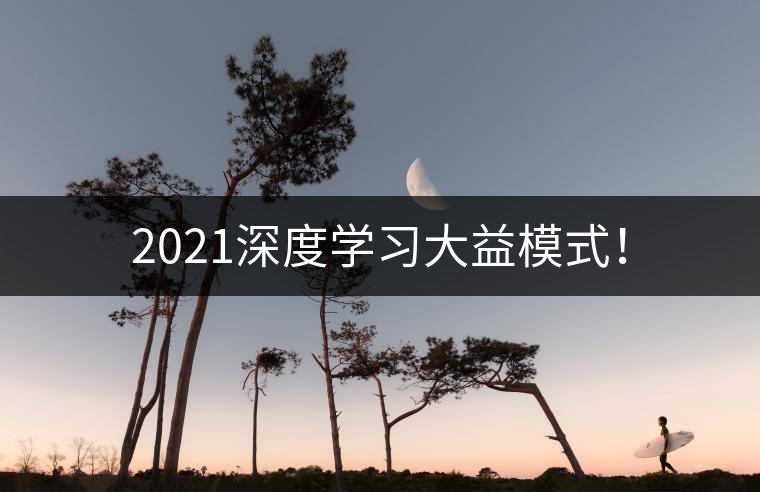 2021深度學習大益模式！