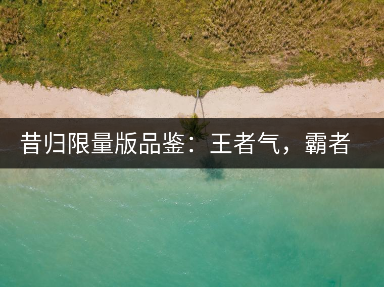 昔歸限量版品鑒：王者氣，霸者韻