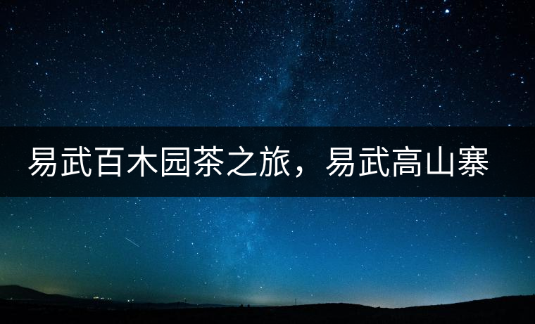 易武百木園茶之旅，易武高山寨古茶山